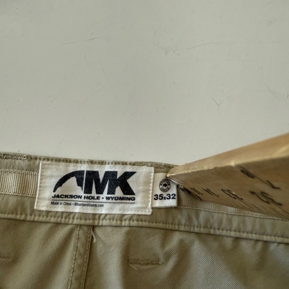Mountain Khakis Classic Beige Nylon Stretch Outdoor Hiking Pants Mens 35 x 32 - Picture 4 of 8